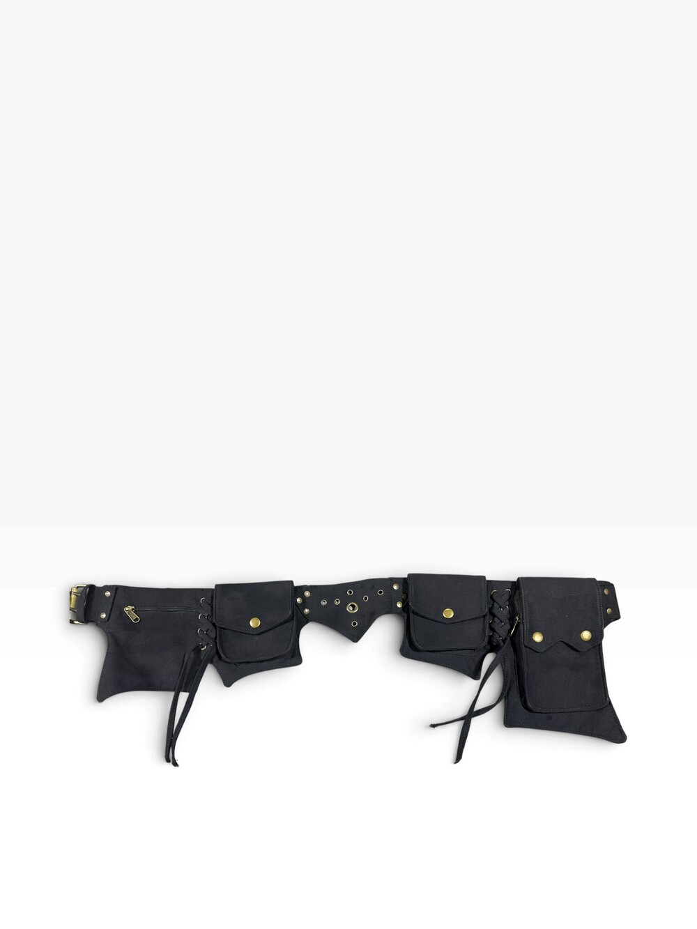 Renaissance Faire Festival Lace Utility Hip Belt Pouch